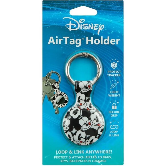 IJOY Disney Mickey Mouse AirTag Holder with Keychain for Dogs Bags, Keys, Gifts - Picture 7 of 7
